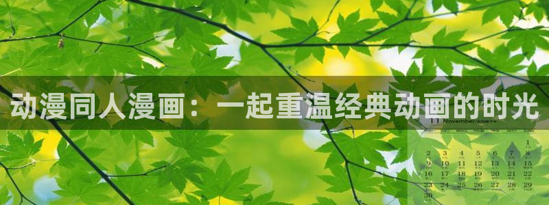 五一动漫入口：动漫同人漫画：一起重温经典动画的时光